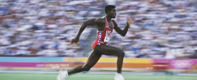 Olympics 1984 Carl Lewis