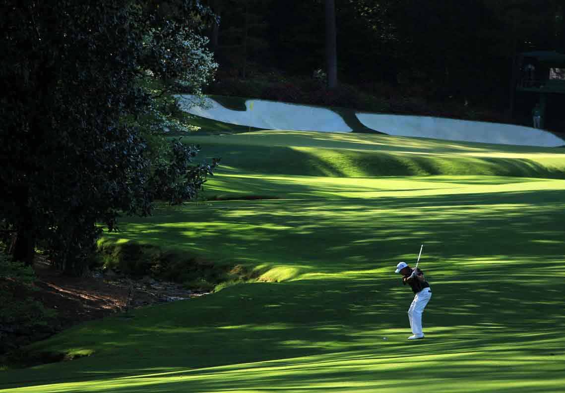 The Masters - Round Two, 13th hole